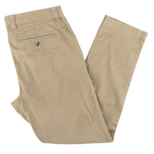 Mountain Khakis Mens 36x32 Teton Pant Slim Fit Khaki Cotton Stretch Chino Rugged